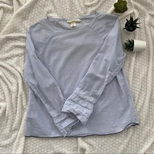 H&M | Blue & White Striped Blouse